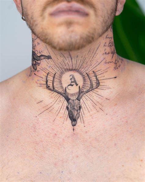 30 tatuajes en el cuello para hombre y mujer que te。